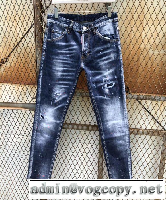  圧倒的人気新着　ジーンズ　数量限定再入荷　保温力に優れた　ディースクエアード DSQUARED2