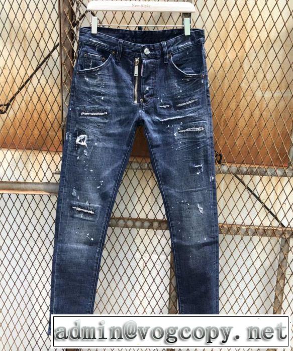 2018秋冬の定番新品到来!　流行の注目ブランド　ディースクエアード DSQUARED2  ジーンズ