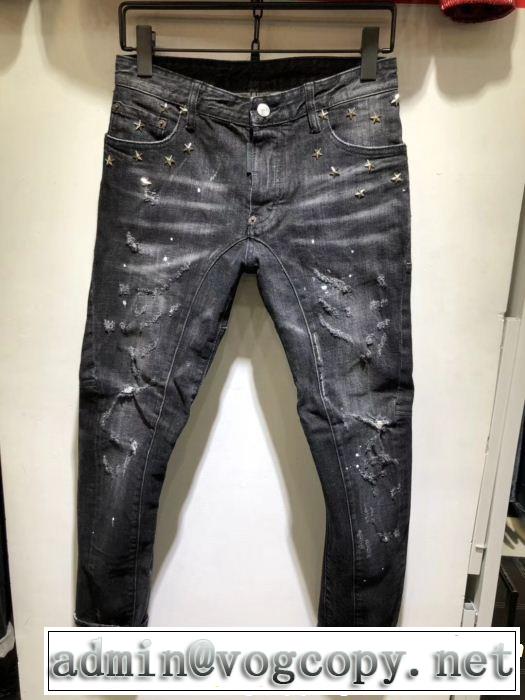 最先端ファション超激安価格 ジーパン パンツ DSQUARED2 ディースクエアード2018新品入荷