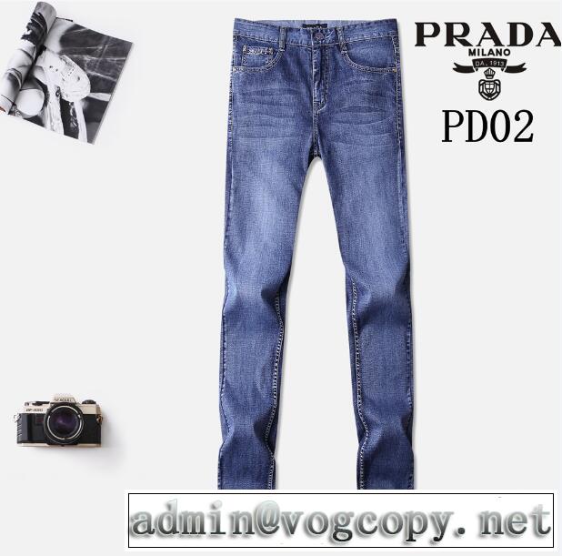 ジーンズ 人気が爆発 2018春夏新作プラダ PRADA 程よい丈感