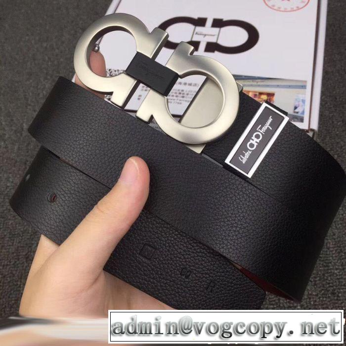  秋季超人気アイテム 注目美品 FERRAGAMO サルヴァトーレフェラガモ 2色可選 ベルト ファッショニスタ愛用