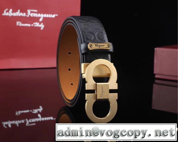 毎年流行り定番アイテムおすすめ  FERRAGAMO サルヴァトーレフェラガモ 2色可選 ベルト 2018最高ランキング