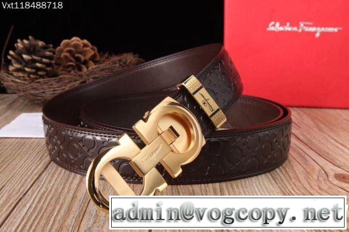  流行の注目ブランド FERRAGAMO サルヴァトーレフェラガモ ベルト すっかり定番化  2色可選