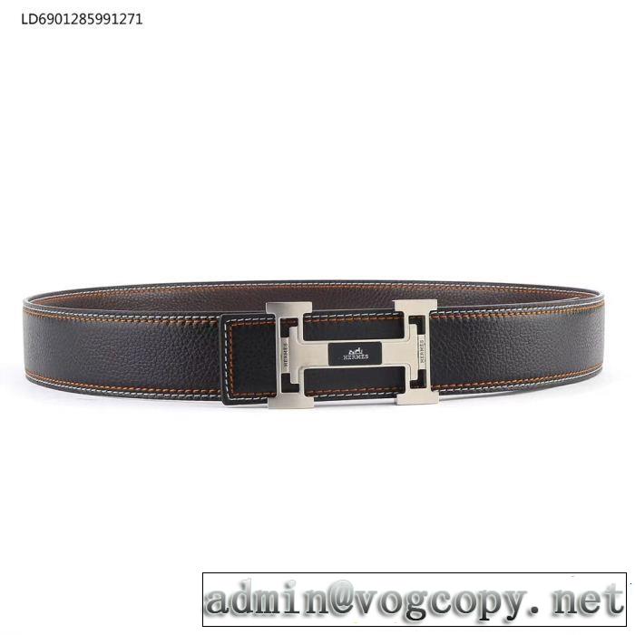 カッコいい印象を付けるHERMESエルメスベルトコピーメンズビジネス用本革ベルト