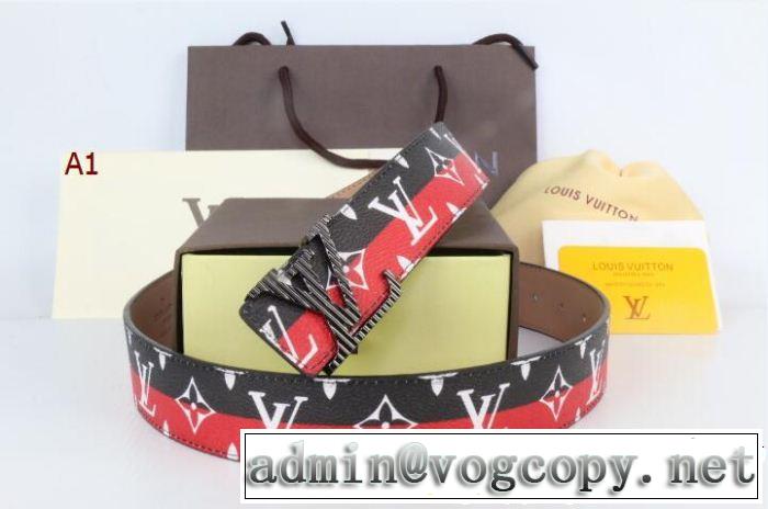 2018秋冬の定番新品到来! 数量限定再入荷 ベルト 多色可選 ルイ ヴィトン LOUIS VUITTON