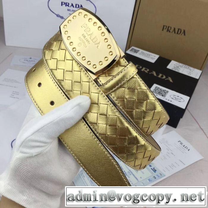 秋季超人気アイテム プラダ PRADA 今季大人気新作登場 ベルト 多色可選 上品でベーシック