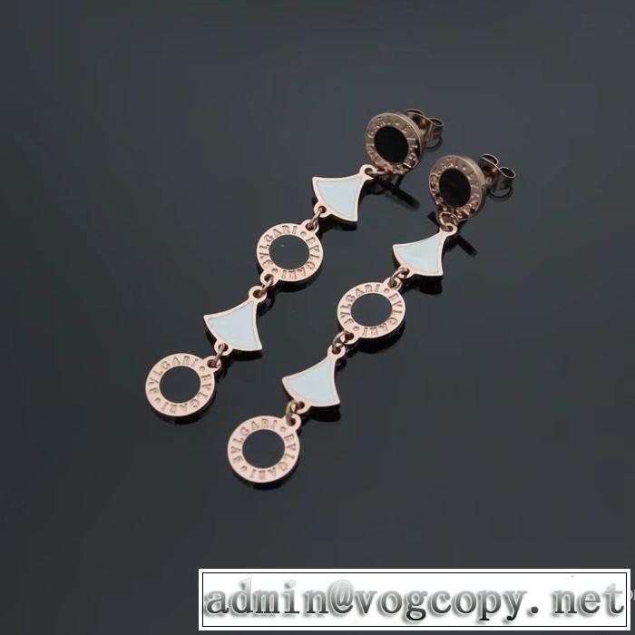 2018春夏新作 きらめく ピアス ブルガリ BVLGARI 3色可選 人気激売れ