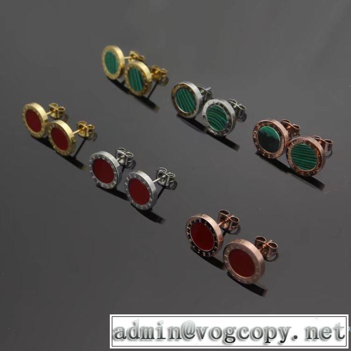 ピアス ブルガリ BVLGARI 多色可選 2018春夏新作 プレゼントに最適 美品！