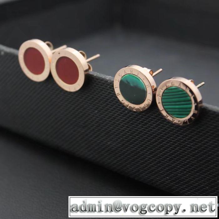 ピアス ブルガリ BVLGARI 多色可選 2018春夏新作 プレゼントに最適 美品！