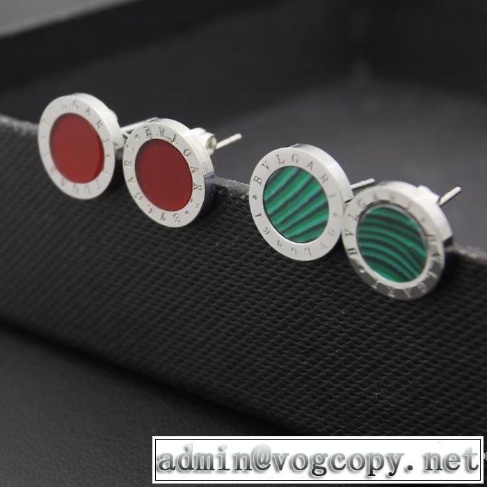 ピアス ブルガリ BVLGARI 多色可選 2018春夏新作 プレゼントに最適 美品！