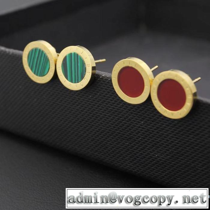 ピアス ブルガリ BVLGARI 多色可選 2018春夏新作 プレゼントに最適 美品！