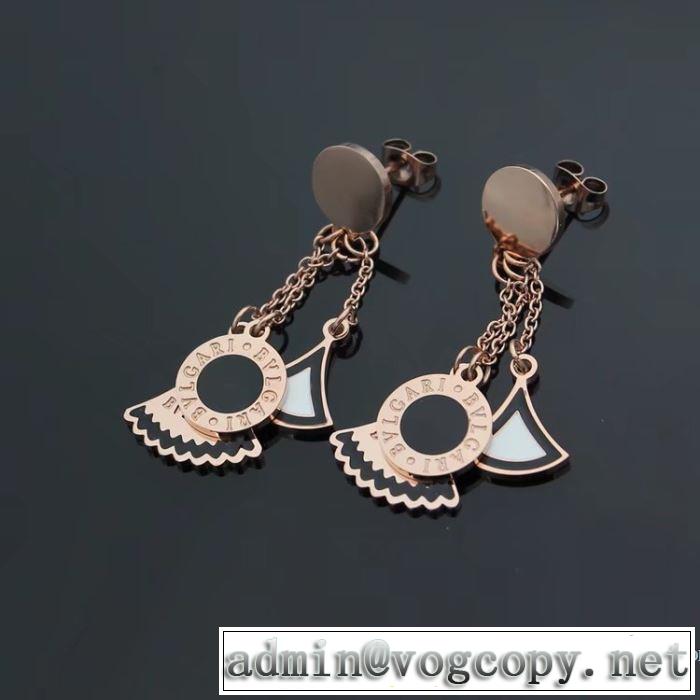揺れる 2018春夏新作 ピアス ブルガリ BVLGARI 3色可選 贈り物にも◎
