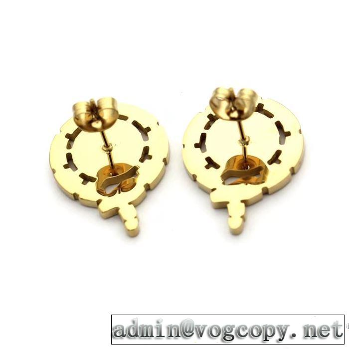 ピアス ブルガリ BVLGARI 3色可選 2018春夏新作 首胸ロゴ