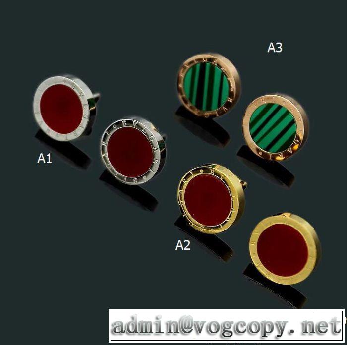BVLGARI 旬のアイテム 多色可選 ピアスキレイめおしゃれ 高級感が漂う ブルガリ