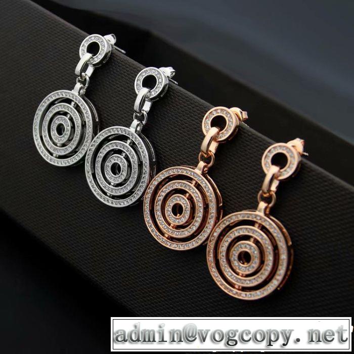 期間限定セール ブルガリ高級感が漂う BVLGARI 2色可選 ピアス2018最高ランキング