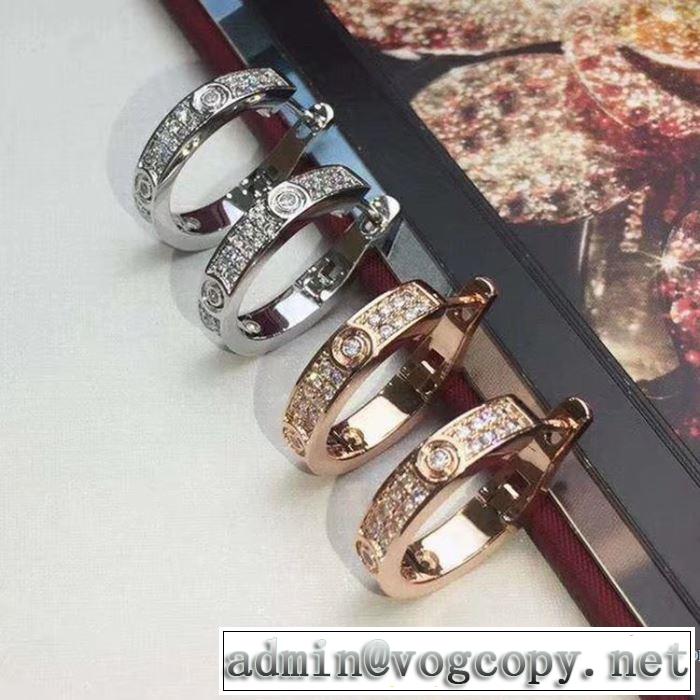 ファッション 人気 ピアス 2018春夏新作 カルティエ CARTIER 2色可選