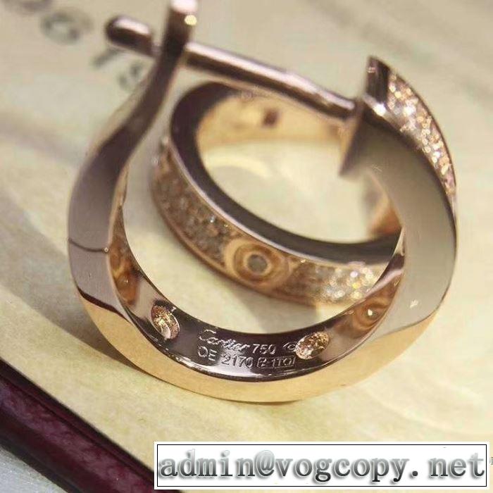 ファッション 人気 ピアス 2018春夏新作 カルティエ CARTIER 2色可選