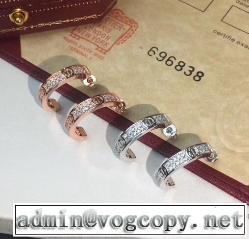 ピアス スタイリッシュな印象 カルティエ CARTIER 2色可選 2018春夏新作