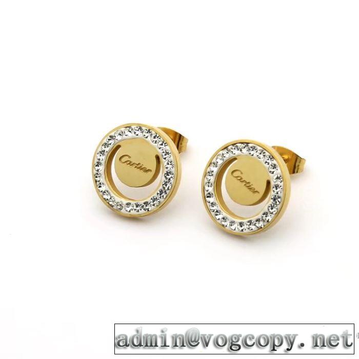 3色可選 2018春夏新作 カルティエ CARTIER コスパ最高のプライス ピアス