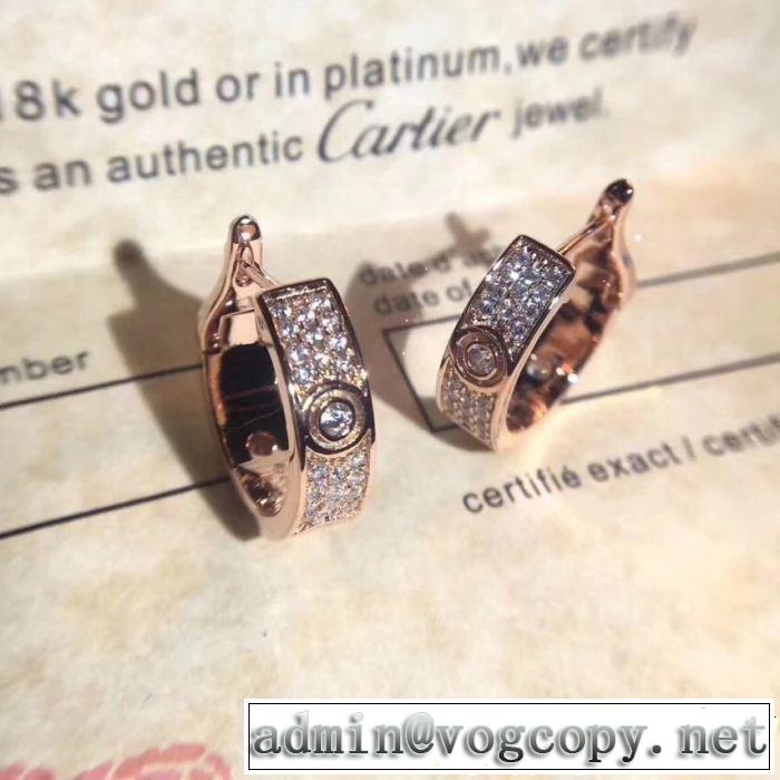 カルティエ CARTIER 圧倒的人気新着 3色可選 ピアス2018秋冬の定番新品到来!
