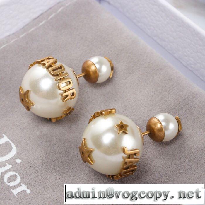 2018【SALE！】 ディオール流行の注目ブランド  DIOR ピアス 現代的な印象