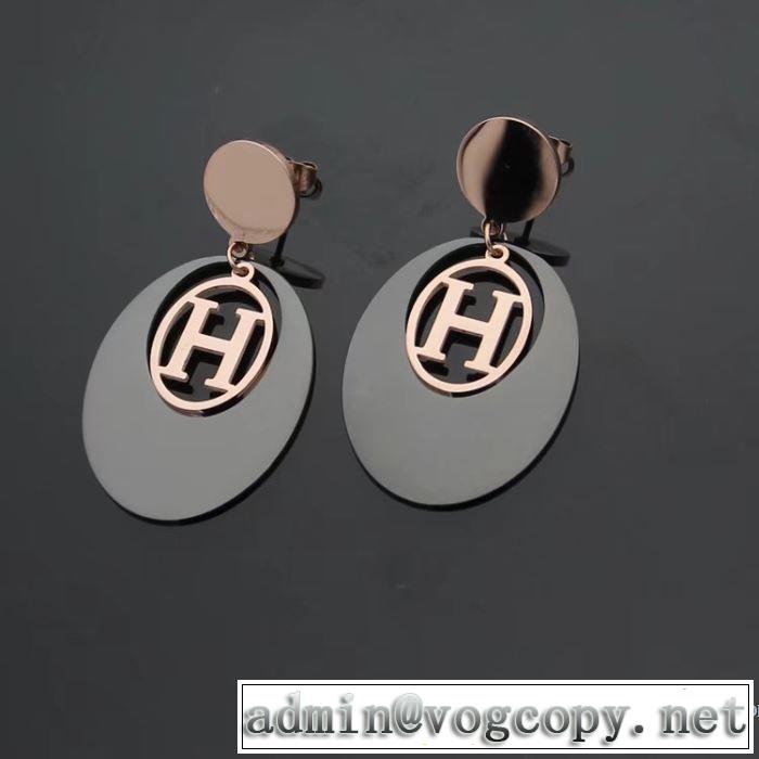 お買い得本物保証 2018春夏新作 ピアス エルメス HERMES 3色可選