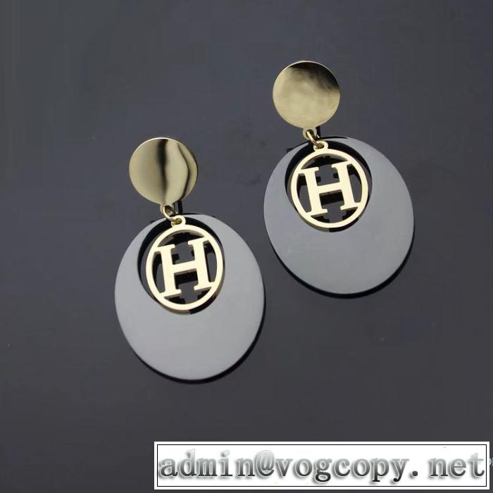 お買い得本物保証 2018春夏新作 ピアス エルメス HERMES 3色可選