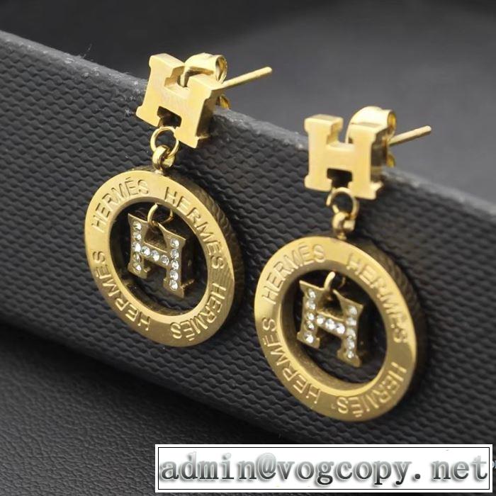 ピアス 2018春夏新作 エルメス HERMES 3色可選 爆買い定番人気