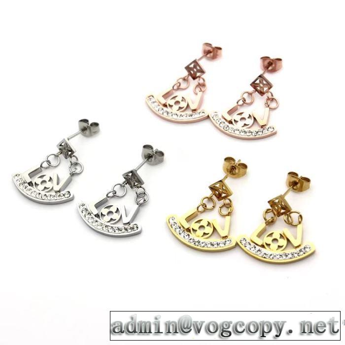 ルイ ヴィトン LOUIS VUITTON 3色可選 ピアス 2018春夏新作 最旬アイテム