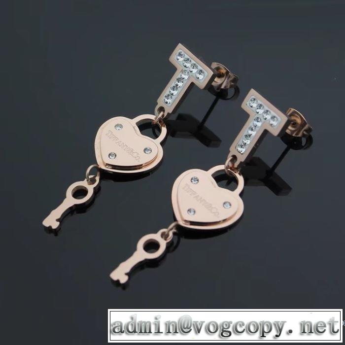 2018春夏新作 高級感を引き立てる ティファニー Tiffany&Co ピアス 3色可選