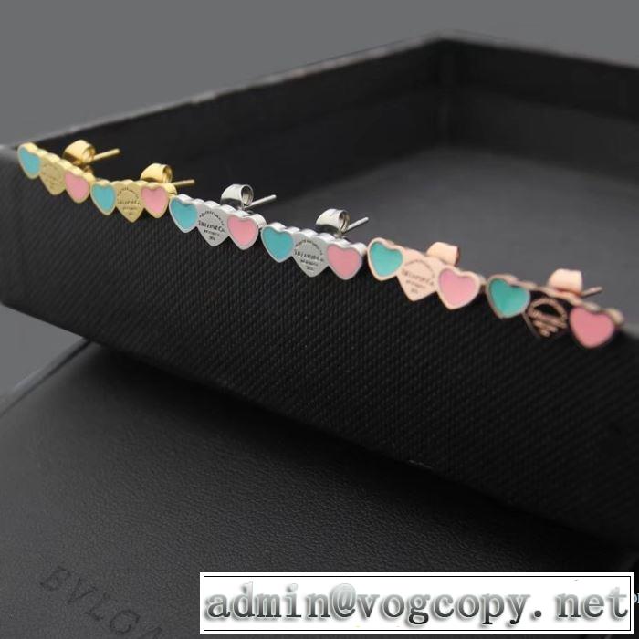 オリジナル 2018春夏新作 ティファニー Tiffany&Co ピアス 3色可選