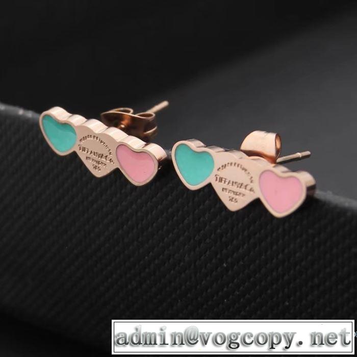 オリジナル 2018春夏新作 ティファニー Tiffany&Co ピアス 3色可選