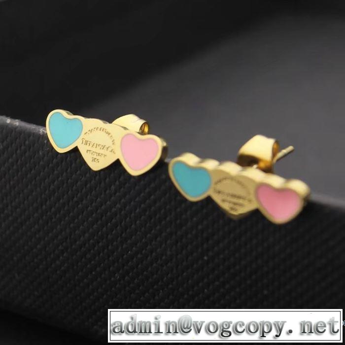 オリジナル 2018春夏新作 ティファニー Tiffany&Co ピアス 3色可選