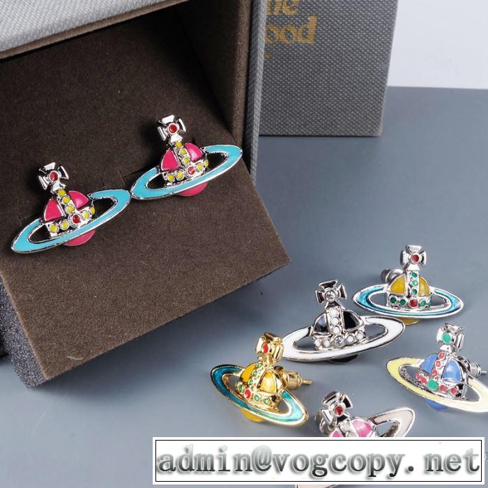 2018春夏新作 特別人気感謝SALE ピアス ヴィヴィアン ウエストウッド VIVIENNE WESTWOOD 多色可選