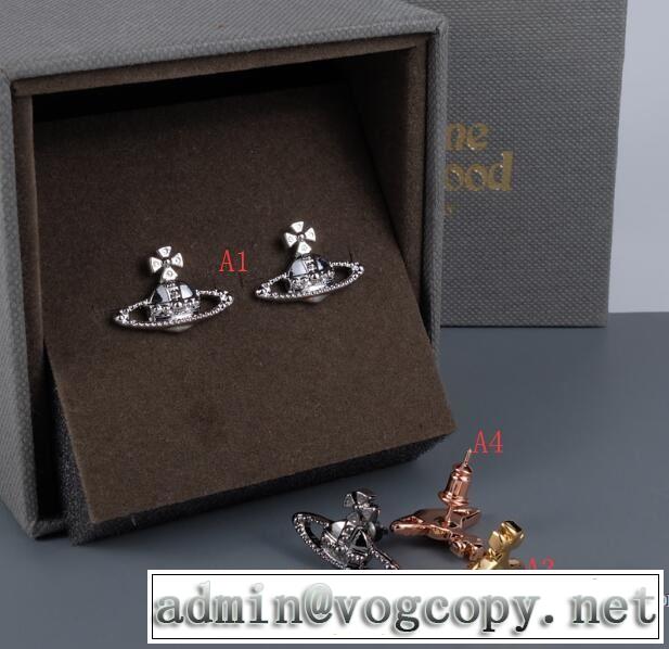 VIVIENNE WESTWOOD ヴィヴィアン ウエストウッド 4色可選 2018春夏新作 ピアス 絶対オススメ?