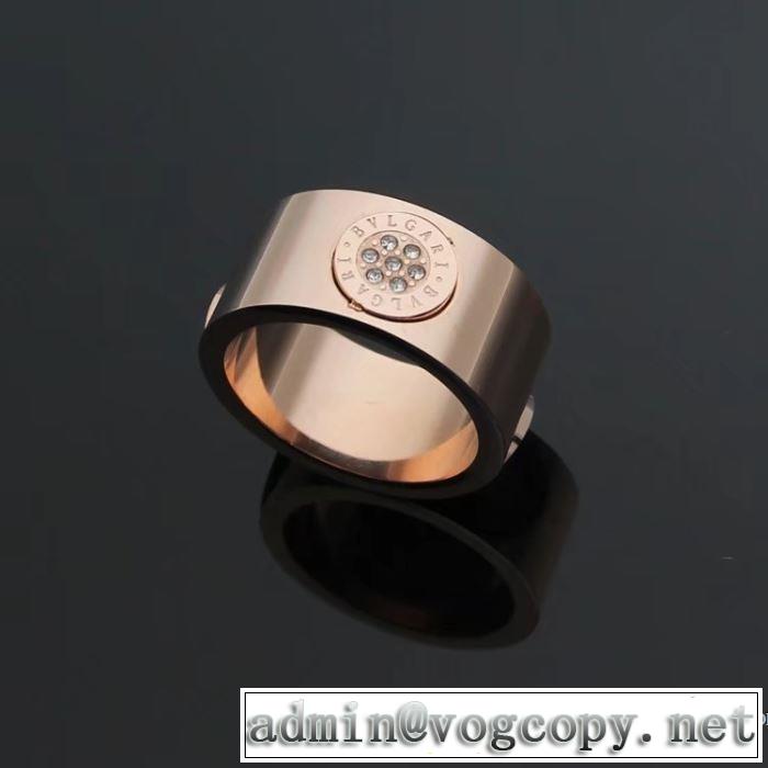 2018春夏新作 ファッション 人気 ブルガリ BVLGARI 指輪 3色可選