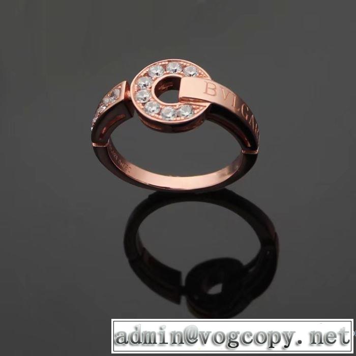 指輪 2色可選 2018春夏新作 大絶賛の履き心地! ブルガリ BVLGARI