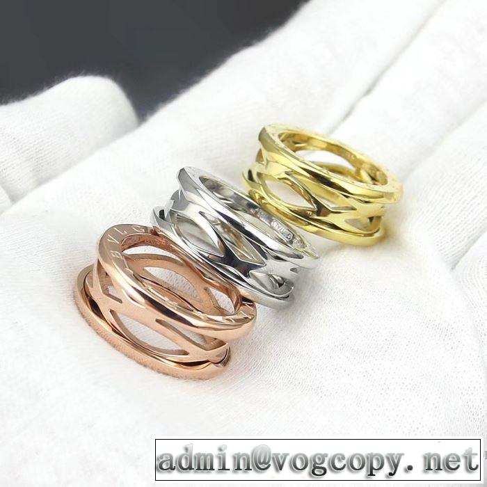 人気新品★超特価★ ブルガリ BVLGARI 指輪 3色可選 2018春夏新作