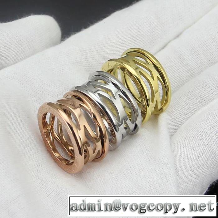 人気新品★超特価★ ブルガリ BVLGARI 指輪 3色可選 2018春夏新作