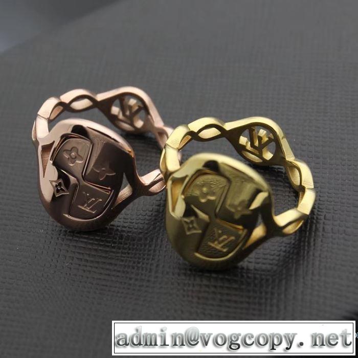 3色可選 2018春夏新作 指輪 ルイ ヴィトン LOUIS VUITTON 海外セレブ定番愛用