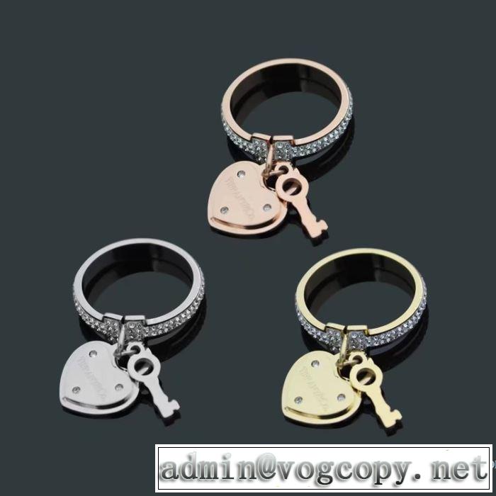  指輪 【大人気】定番商品 ティファニー Tiffany&Co 3色可選 2018春夏新作