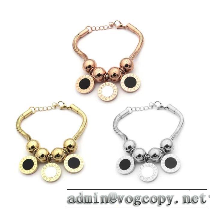 最高品質2018春夏新作 存在感のあるブルガリ BVLGARI 3色可選 ブレスレット
