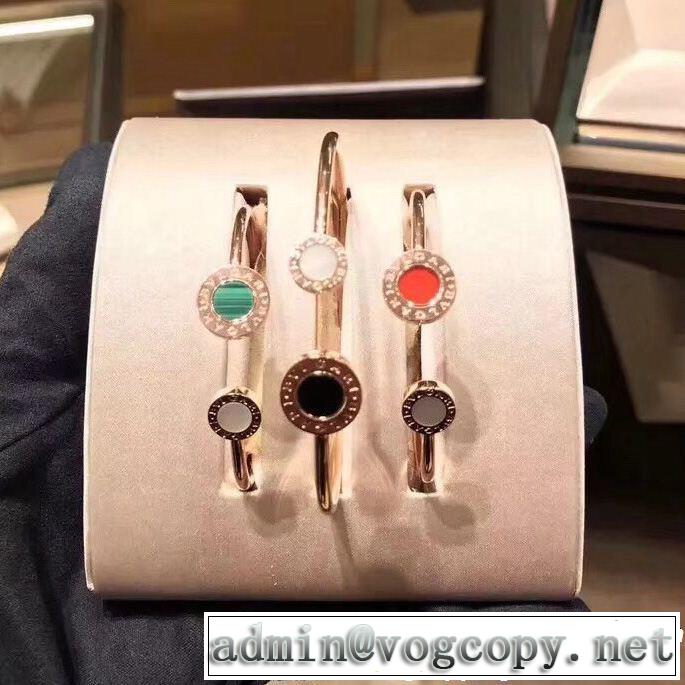 オシャレを満喫できる ブルガリ2018【SALE！】 BVLGARI ブレスレットこれは欲しい3色可選