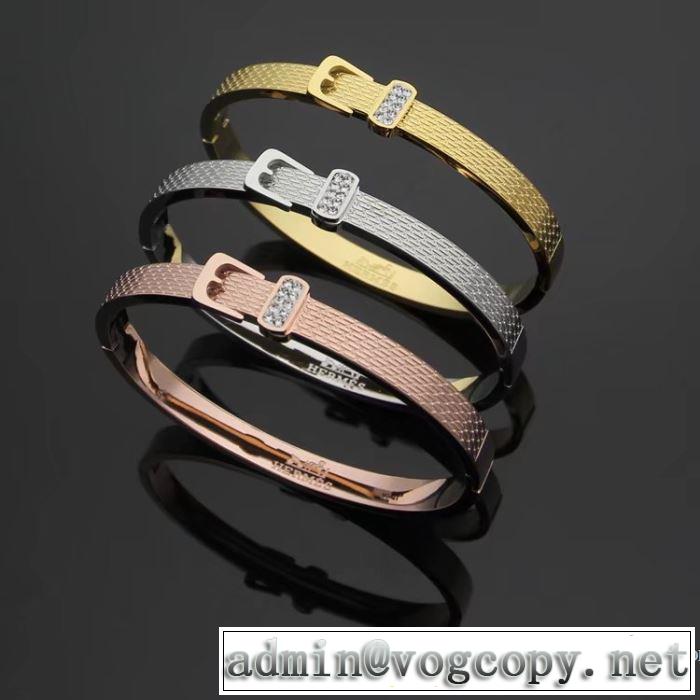 ブレスレット海外セレブ愛用3色可選2018春夏新作 エルメス HERMES ポップ