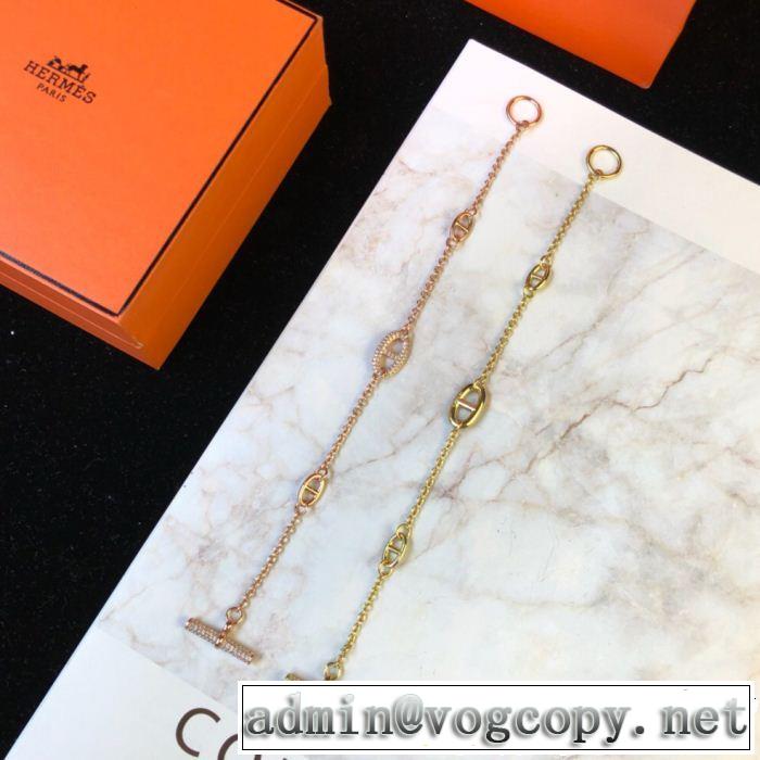 欧米韓流 ブレスレット 2018新品入荷 2色可選 エルメス HERMES