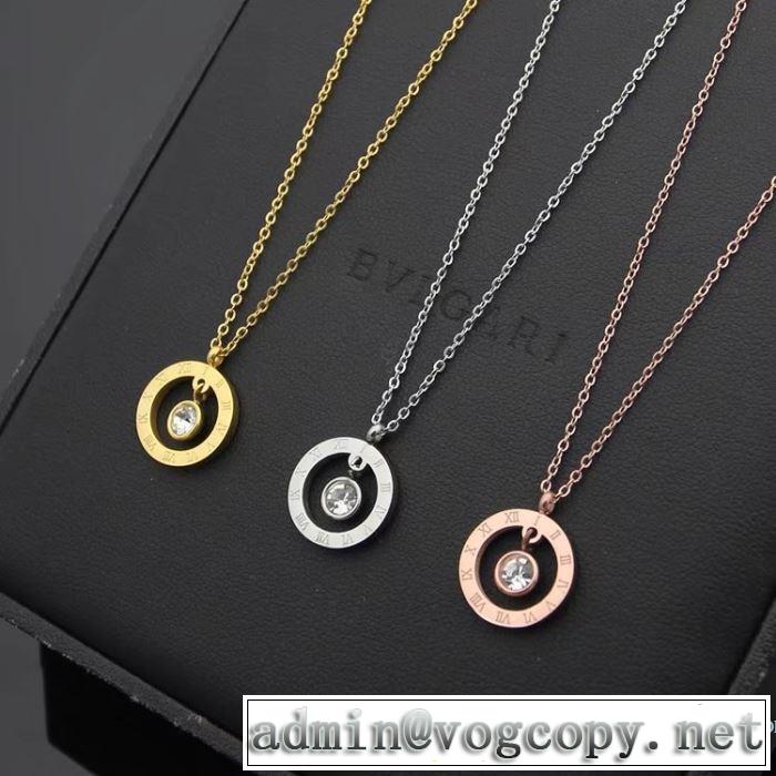 2018春夏新作 ブルガリ BVLGARI ネックレス3色可選★安心★追跡付