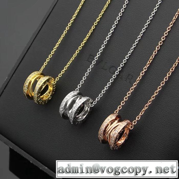 爆買い定番人気2018春夏新作3色可選ブルガリ BVLGARI ネックレス