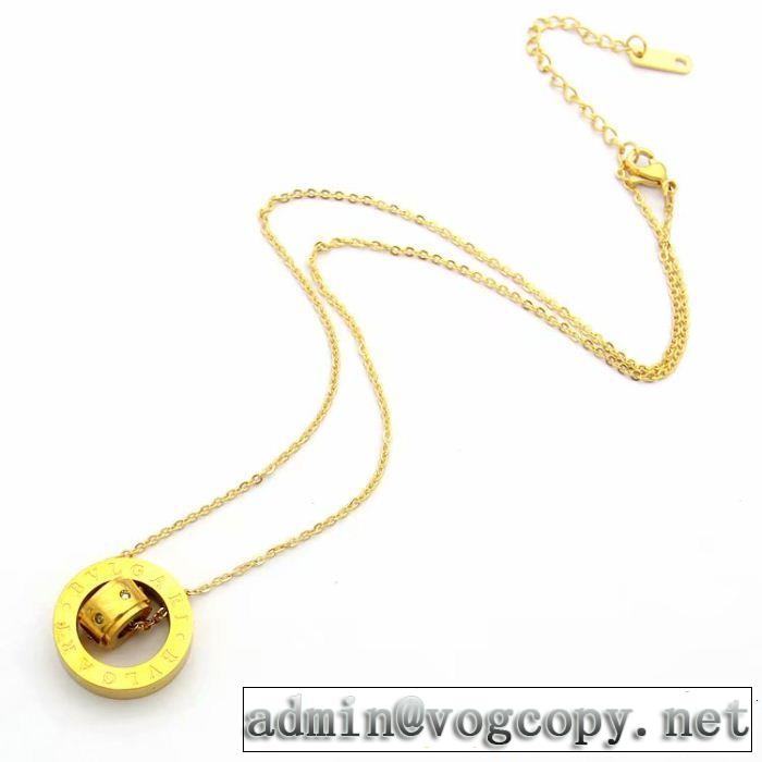稀少*入手困難 ブルガリ BVLGARI 3色可選 ネックレスストリートファッション注目美品