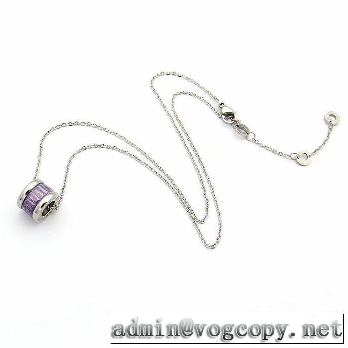 今季爆発的な人気 ブルガリ欧米韓流 BVLGARI 超人気美品2色可選 ネックレス良好品