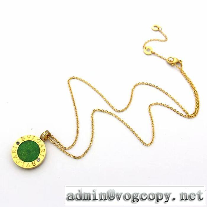 2色可選 ネックレス注目美品 秋季超人気アイテム ブルガリこれは欲しい BVLGARI